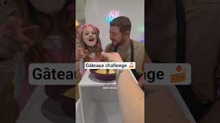 Pt.1 😱Gâteaux challenge🍰 VOTE POUR TA TEAM PRÉFÉRÉE❤️ #familyfood #familygames ##CHALLENGE #YESORNO