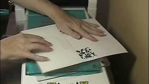 Diecutting and Embossing Tonic Dies With The TODO Machine