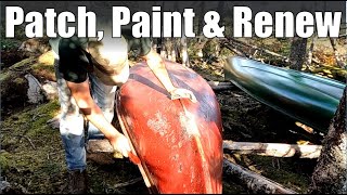 How to Fiberglass and Paint a Canoe