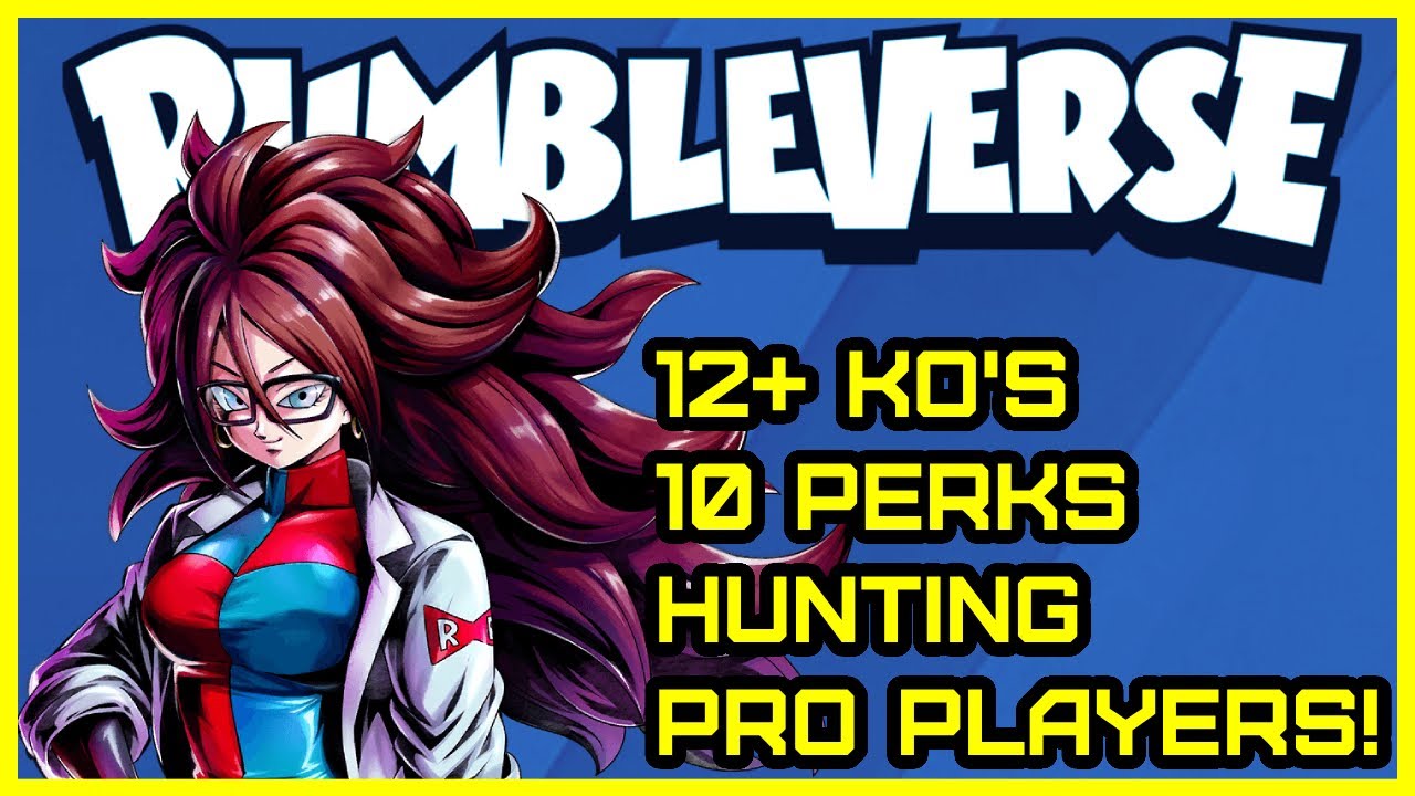 12+ High Eliminations / KO's and 10 Perks! HUNTING down Pros in The Big Grapple! | Rumbleverse S2