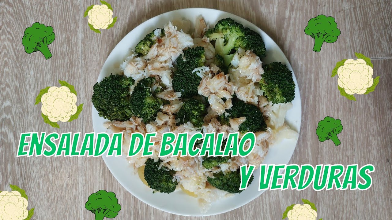 ENSALADA DE BACALAO Y VERDURAS | RECETA ESPECIAL SEMANA SANTA | RECETA TRADICIONAL