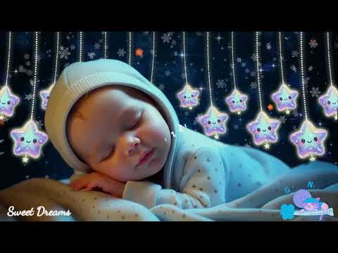 Overcome Insomnia in 3 Minutes 🌙 Baby Sleep Music 💤 Mozart & Brahms Lullabies for Deep, Calm Sleep