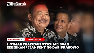 Hotman Paris dan Otto Hasibuan Beberkan Pesan Penting dari Prabowo