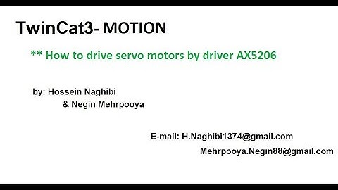 BECKHOFF TwinCat3-Drive servomotors AX5206-AM80xx