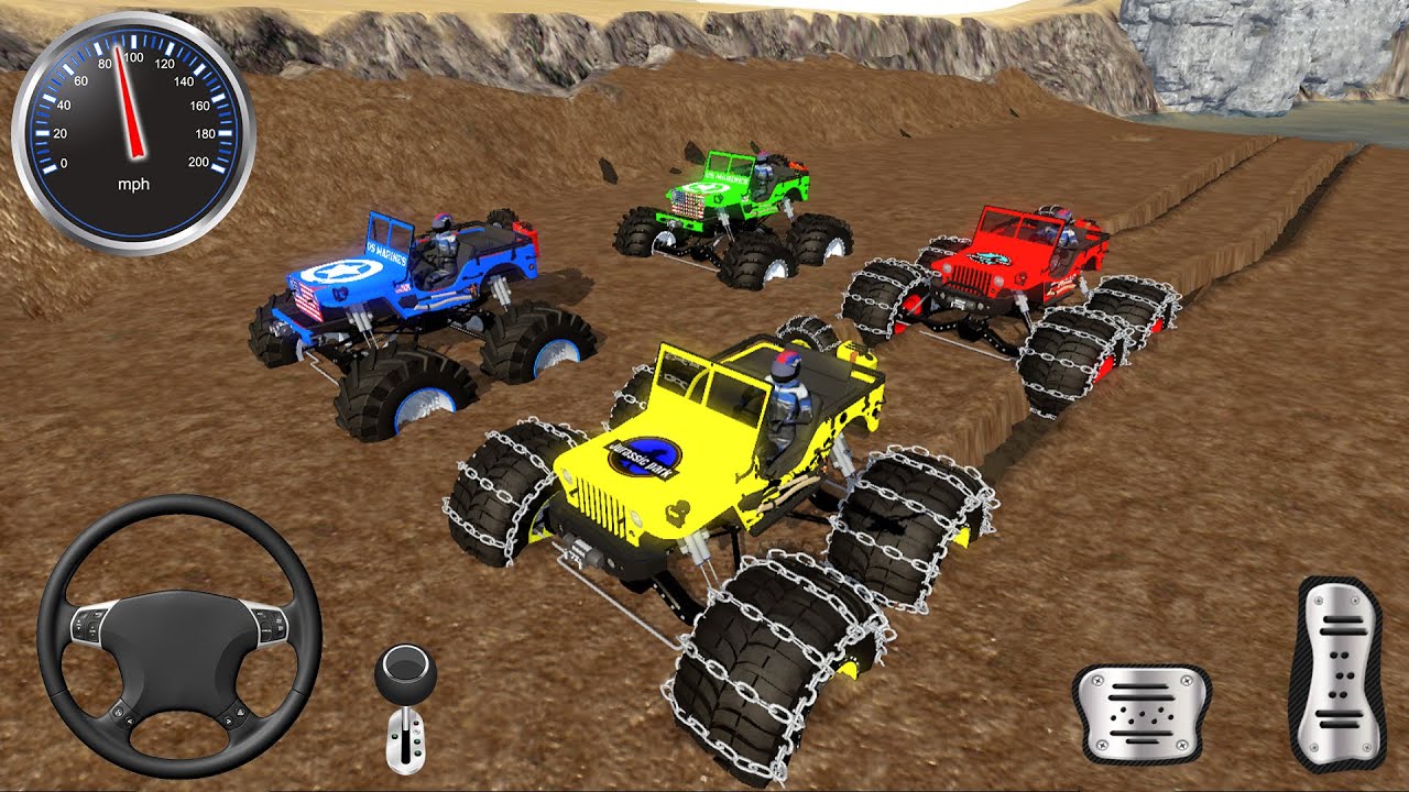 Juegos De Carros - Offroad Car Stunts Driving - Dirt Cars Racing - Android, IOS gameplay [FHD] 2024
