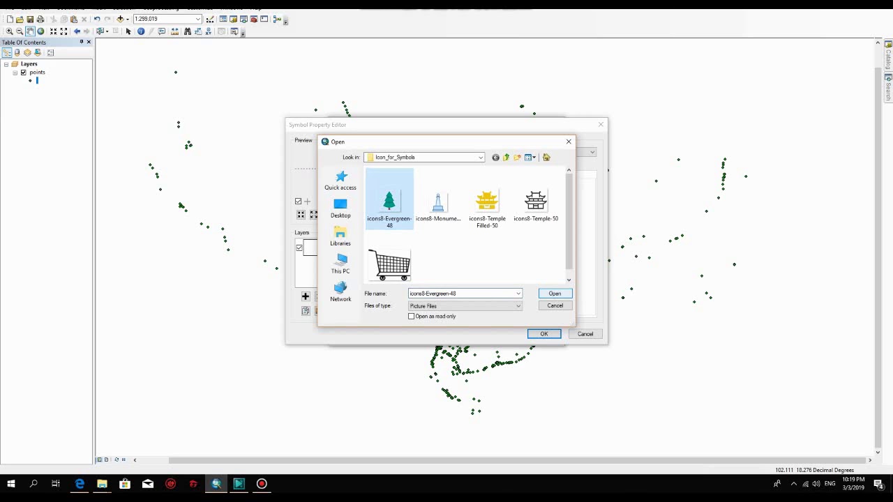 How to upload your own symbol for the legend in ArcGIS - YouTube