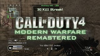 CALL OF DUTY 4 REMASTERED!!! (Gameplay/Commentary)