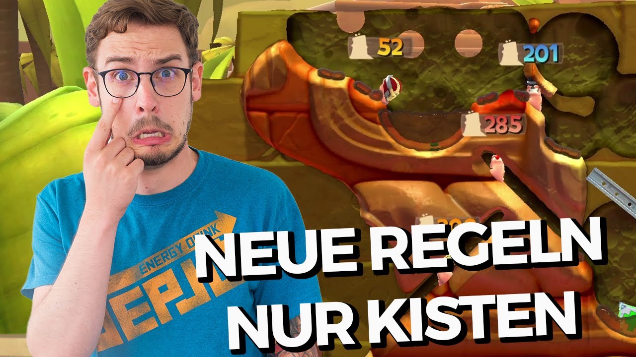 NEUE REGELN! NUR KISTEN | Worms Clan Wars