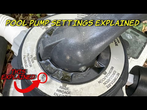 Pool Pump Settings