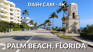 Cruising Palm Beach, Florida: A 4K Drive through SunKissed Splendor