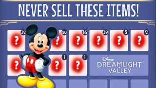 Never Sell These Items in DISNEY Dreamlight Valley. Even if You're BROKE!