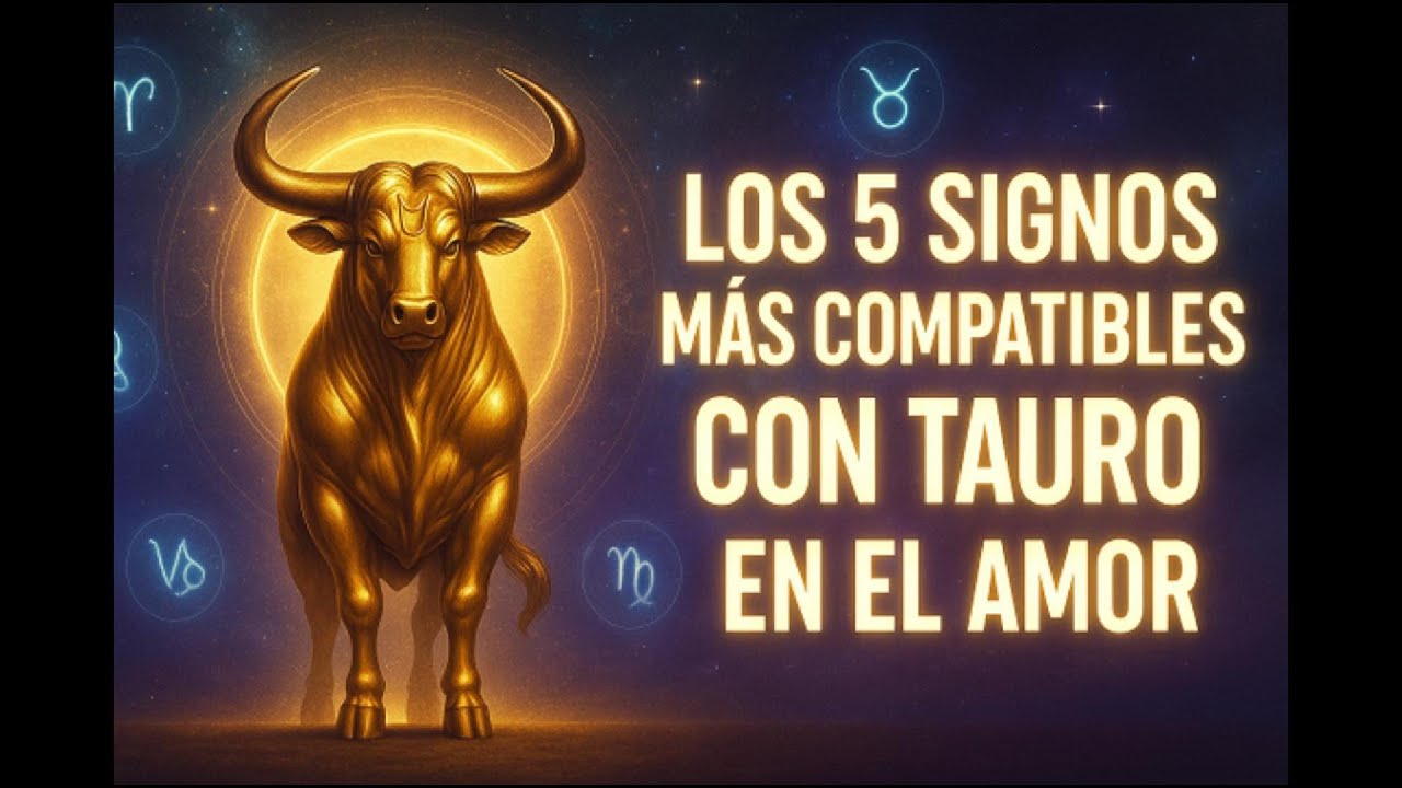 “Los 5 signos más compatibles con Tauro en el amor ♉ Revelaciones que cambiarán tu forma de amar”
