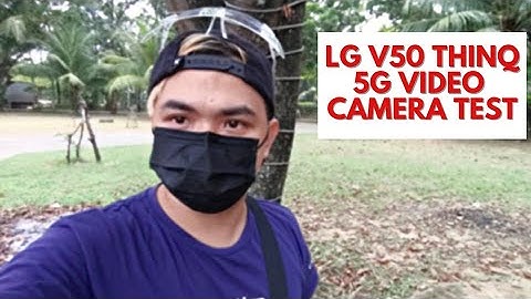 LG V50 THINQ 5G VIDEO CAMERA TEST | ENGLISH