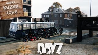 DAYZ PL | ZBUDOWALIŚMY NAJWIĘKSZĄ BAZĘ NA SERWERZE! - KUZYN TOWN - DZIEŃ 1 | GAMEPLAY PL