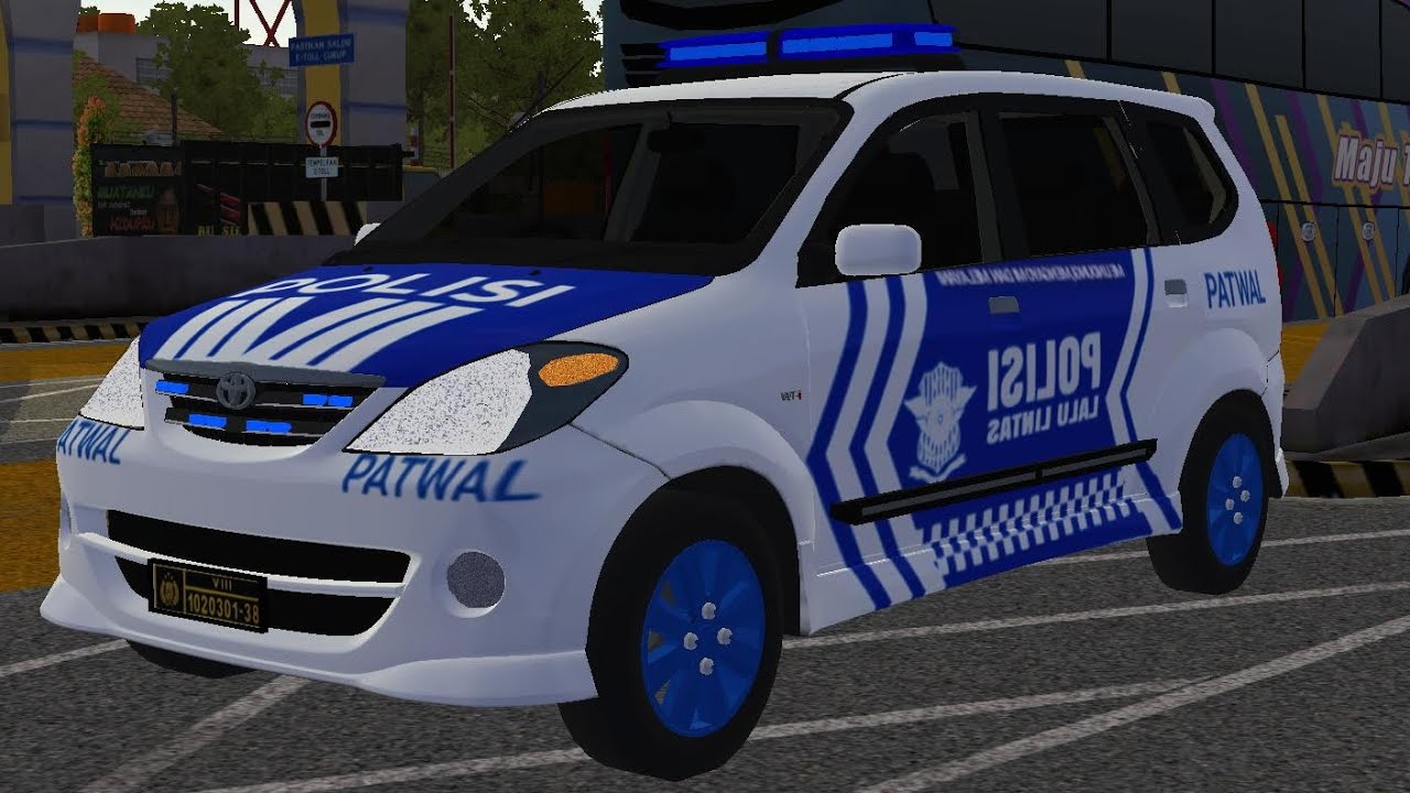 Mod BUSSID - Toyota Avanza S Patwal - YouTube
