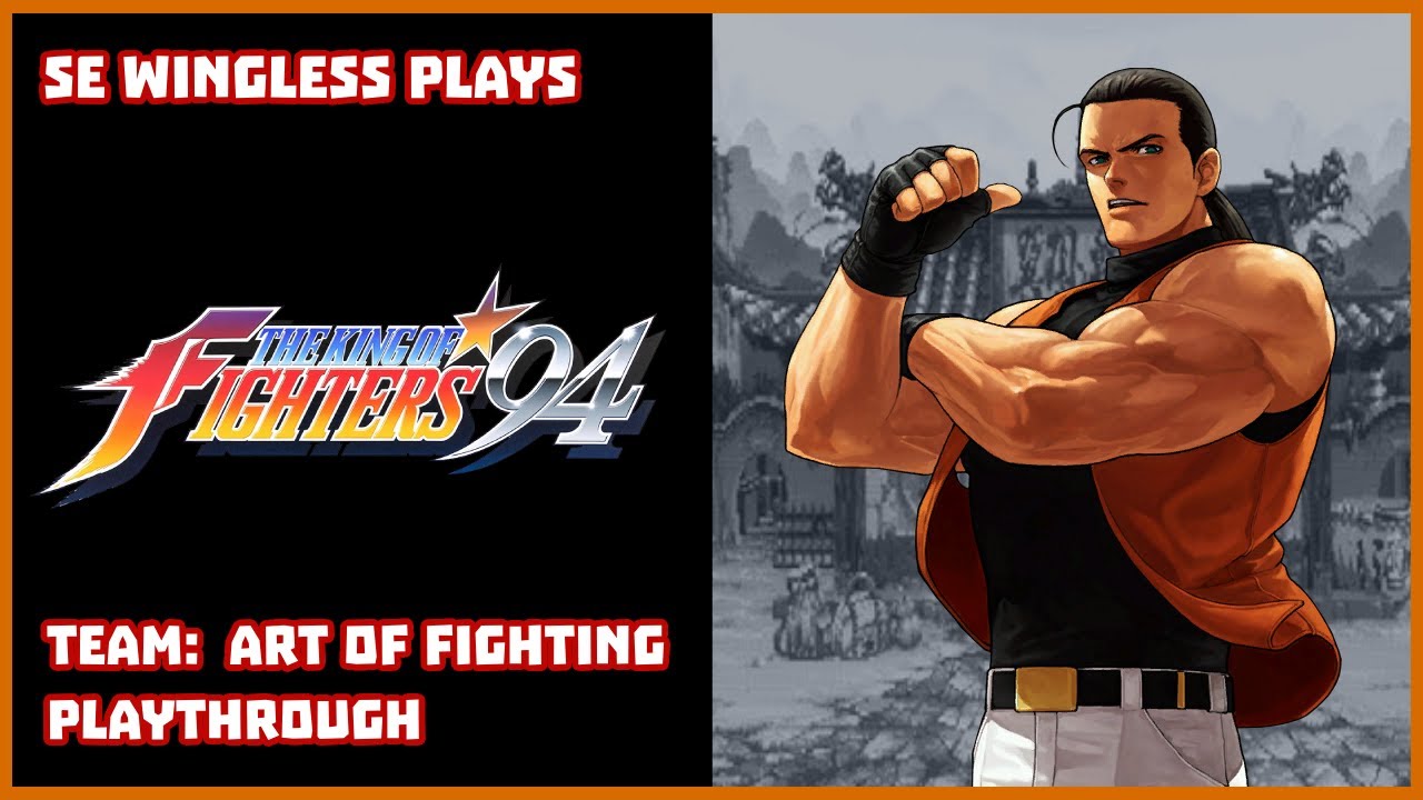 The King of Fighters 94 (PSP) Team Art of Fighting Playthrough