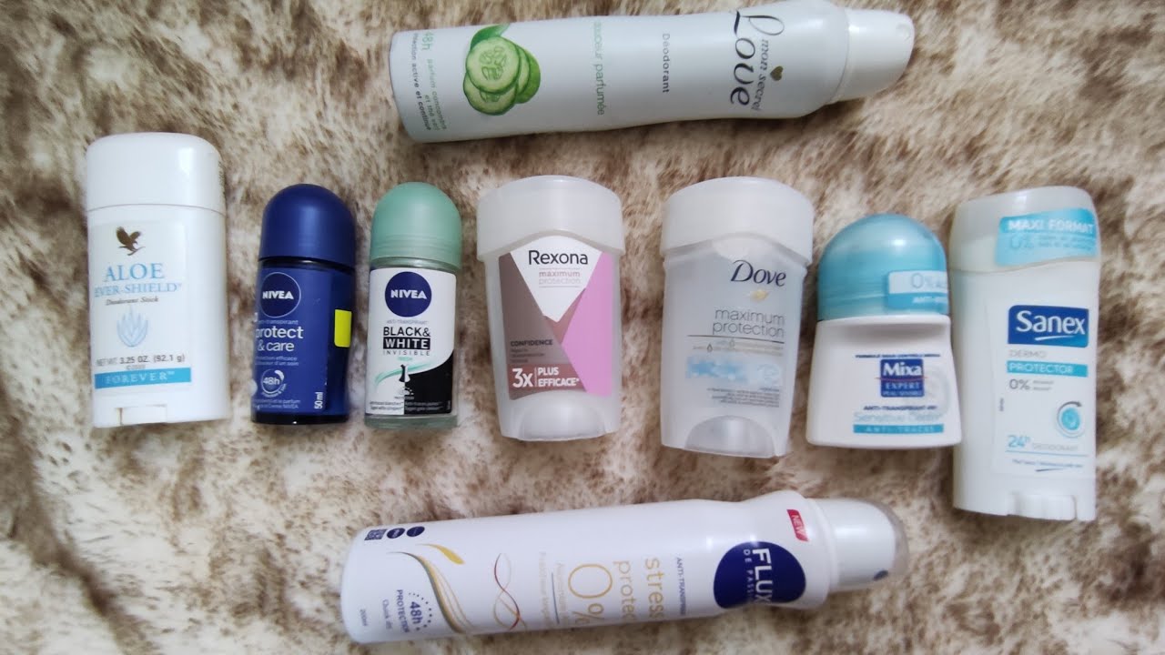 أفضل مزيلات العرق فالجزائر  🤔 / Mes deoderants