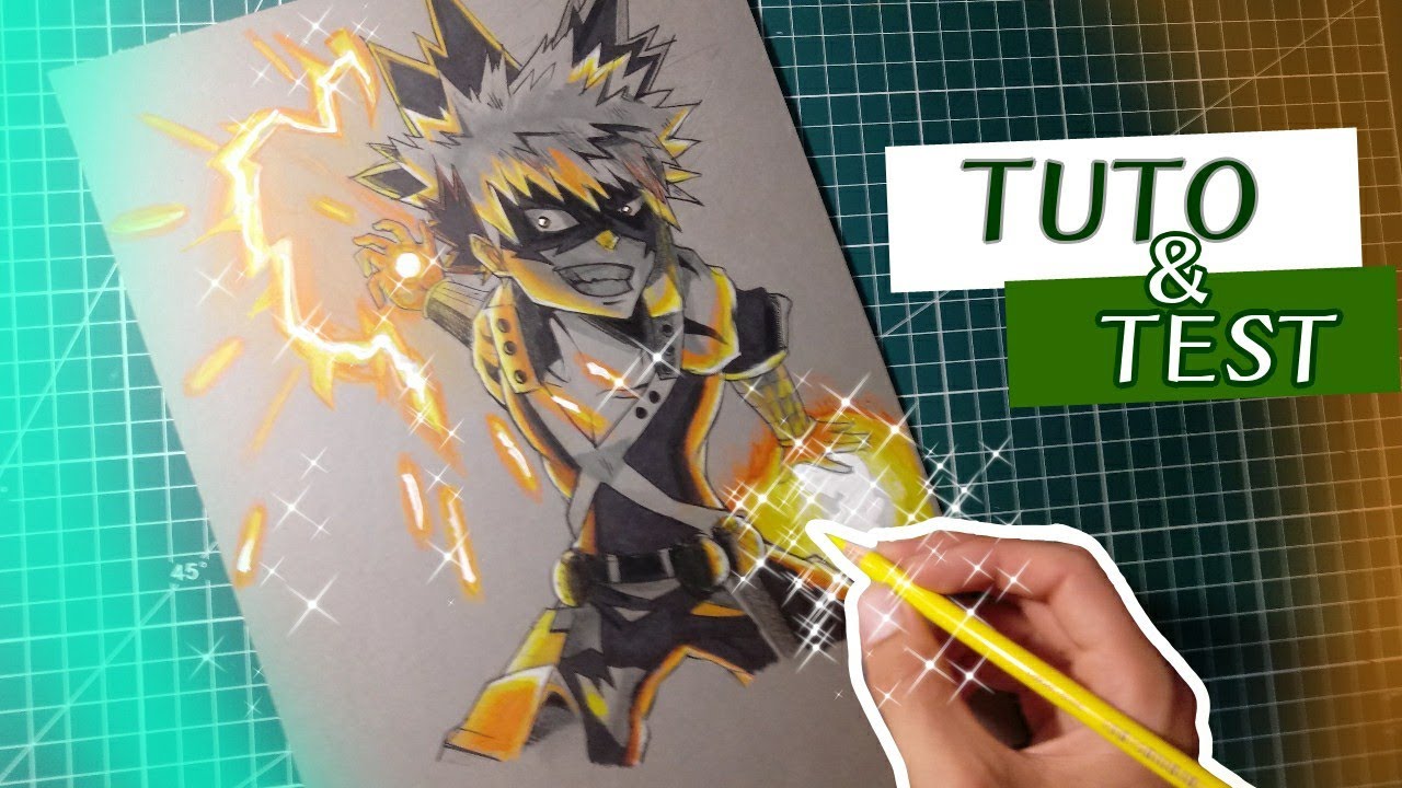 Je FAIS un DESSIN "LUMINEUX" au TRADITIONNEL ! [Test et TUTO] - YouTube