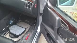 Mercedes Benz w210 salondan pis qoxu gelir | sade yolu var | mercedes cabin air filter replacement