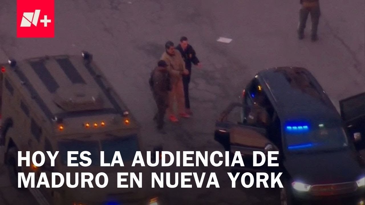 Trasladan a Maduro a la corte de Nueva York - Las Noticias