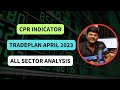 CPR Indicator Tradeplan April 2023, All Sector Analysis