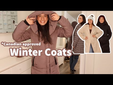 5 winter coats you need! (look stylish and stay WARM)