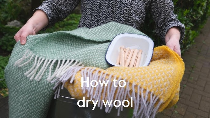 How to wash a wool blanket 
