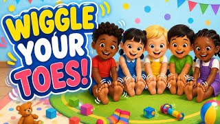 Wiggle Your Toes π¦Ά | Morning Wake Up Song for Kids | Tiny Pixel Toons