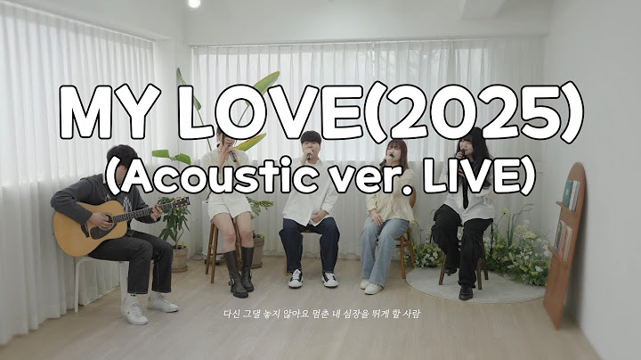 [Acoustic ver]이예은,아샤트리,전건호-MY LOVE(2025) LIVE (원곡:버즈)