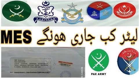 MES Appointment Letter Update | NG Staff 2022