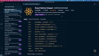 Tutorial 64 - React / React-Native - 02 - Development Environment Installation