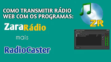 Como transmitir ao vivo Rádio Web?