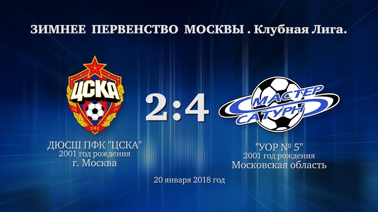 мастер сатурн фк Голы матча команды 2001 г.р. 20 января 2018 год.