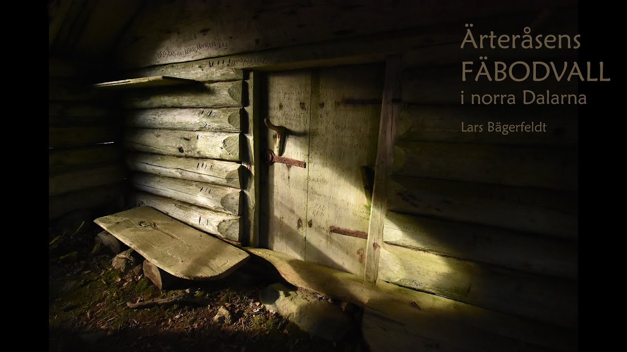 Ärteråsens fäbodvall i norra Dalarna.