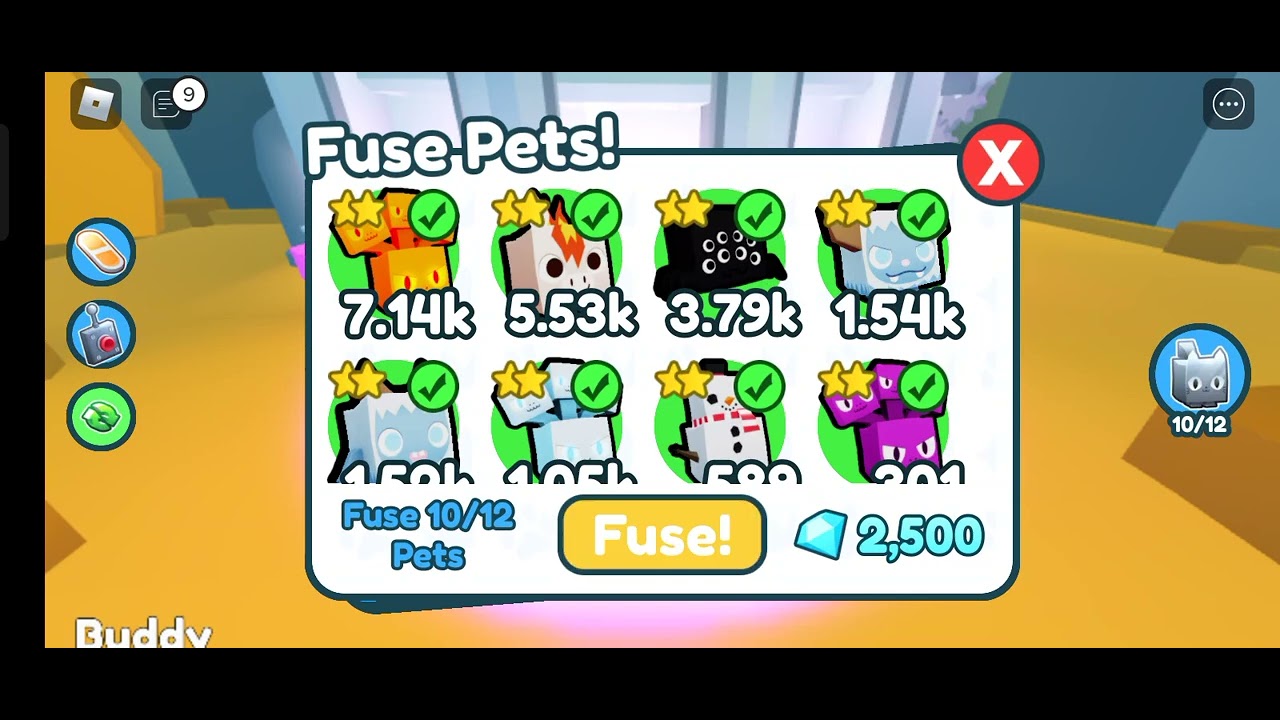 FUSING EVERY EPIC PET IN SPAWN WORLD 