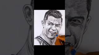 How to draw a Cristiano Ronaldo of pencil art drawing sketch step by step ronaldo sketch shorts