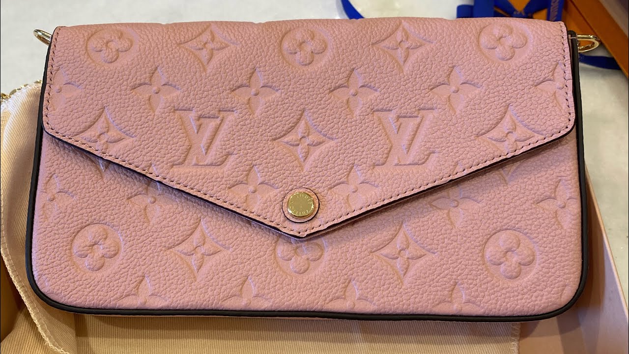 Why I bought the Louis Vuitton Felicie Pochette Empreinte +What fits inside  & Mod Shots REVIEW 