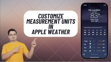 How to Switch Measurement Units in Weather App in iOS 17 on iPhone