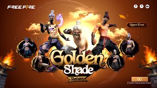 Golden Shade Bundle Return Confirm Date | New Event Free Fire Bangladesh Server| Free Fire New Event