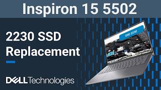Dell Inspiron 15 5502 | How to replace the 2230 solid state drive (SSD)