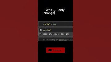 Python makes me crazy: Copy vs Copy in 15s  😭 #Shorts