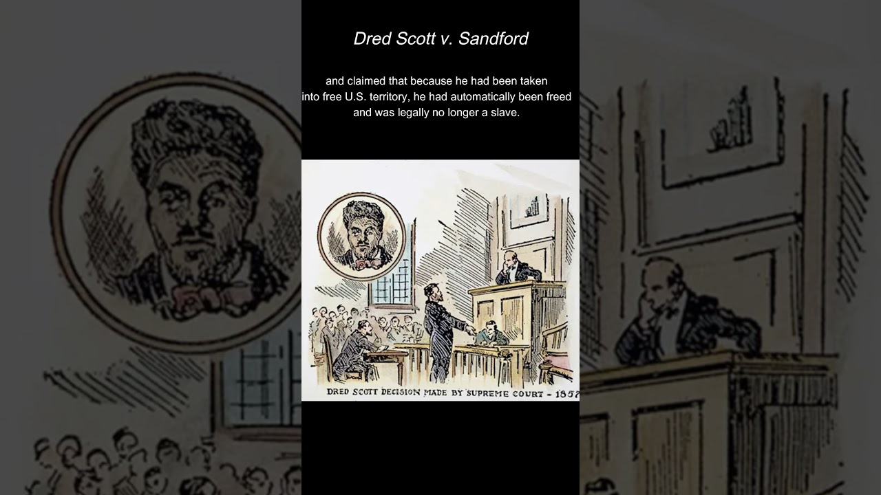 Dred Scott v. Sandford ⚖️ 