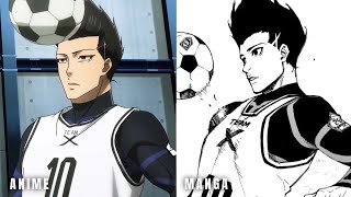 Anime Vs Manga - Blue Lock Season 1 Episode 3