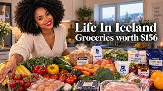 Grocery Shopping Haul | What $156 Worth of Food Gets You in Iceland #groceryshopping #weeklyvlog