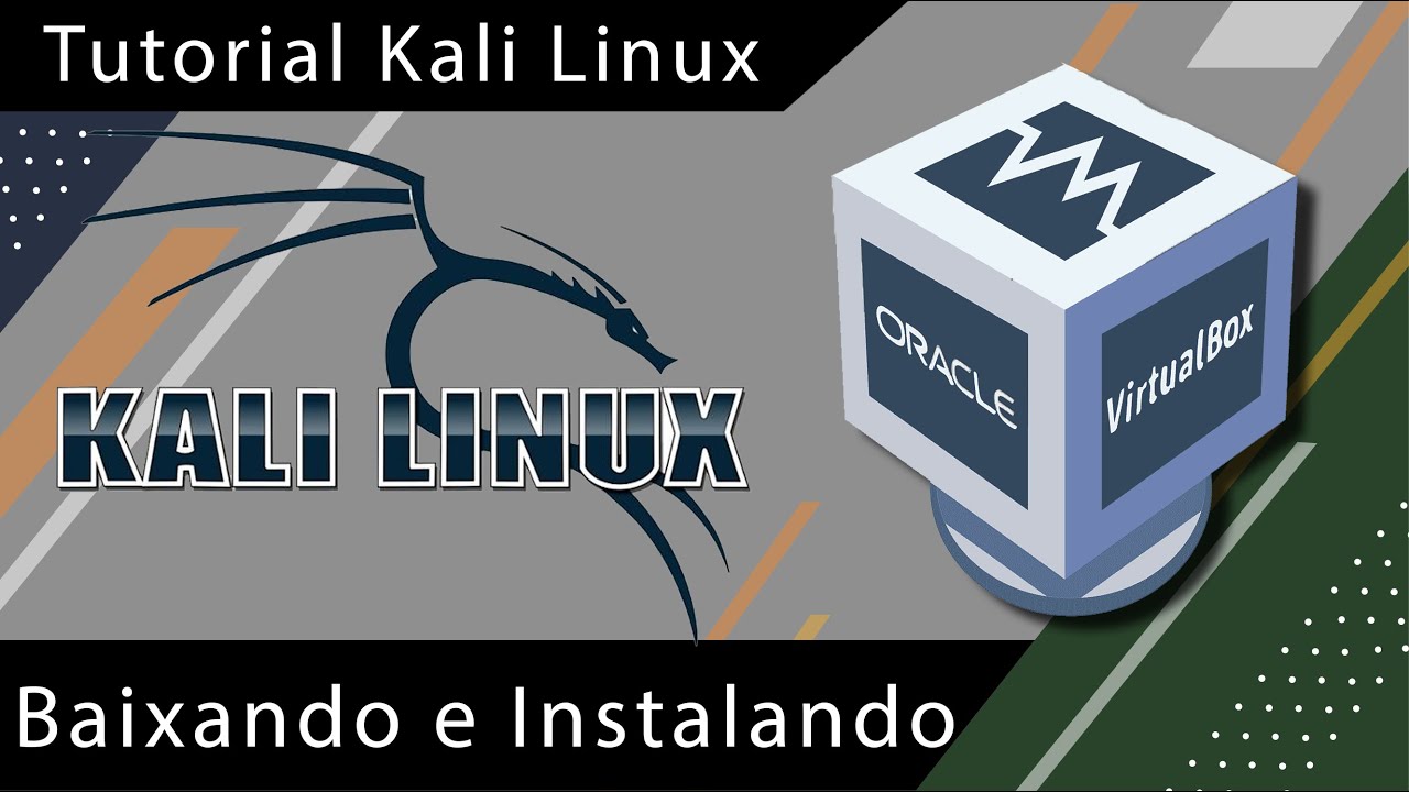 Como baixar e instalar o kali linux 2021 youtube