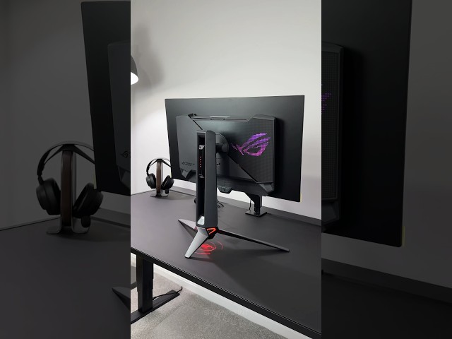 Unboxing the ROG 27” OLED gaming monitor