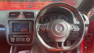 How to remove VW Scirocco/ Golf etc steering wheel airbag (Not the circular version)