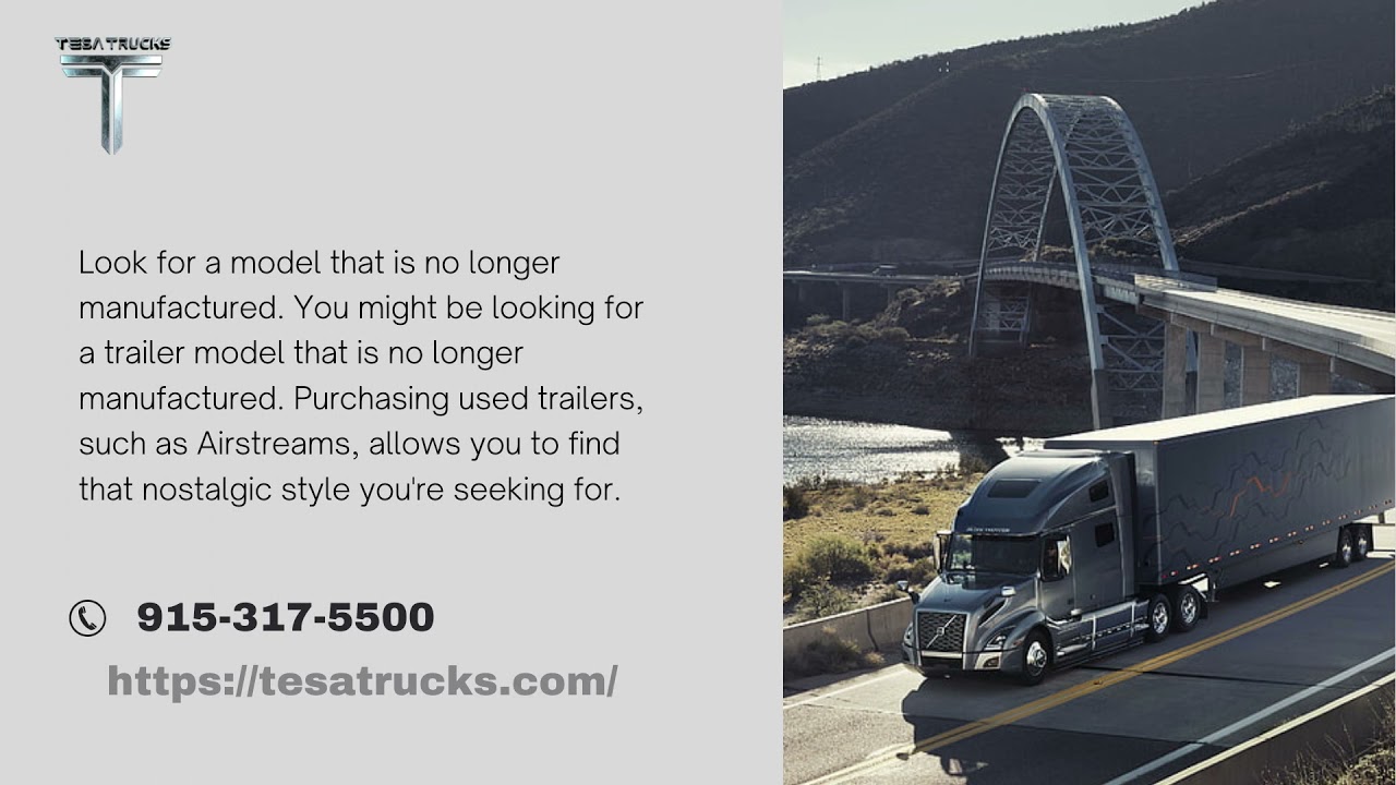 Buy Pre Owned Trailers in El Paso | Tesa Trucks
