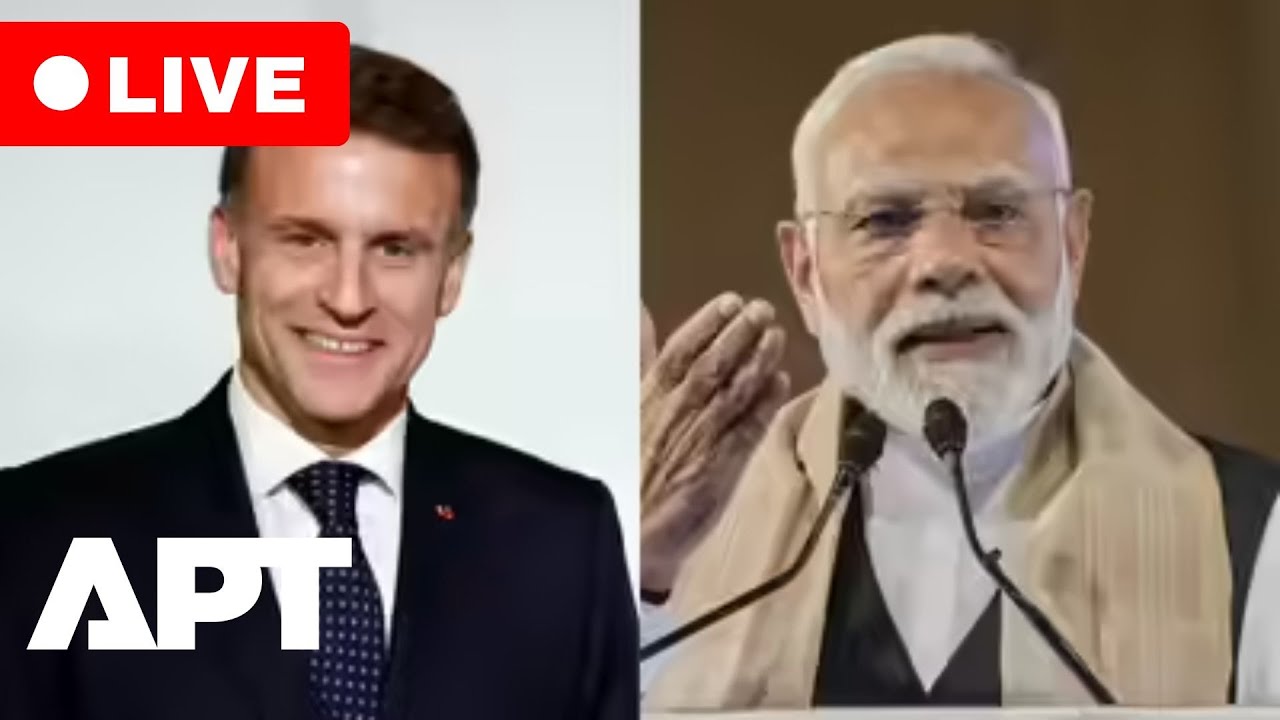 LIVE | Macron Meets Indian PM Modi During Official Visit to India | APT