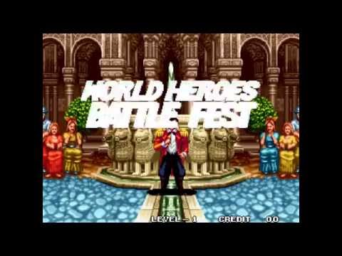 World Heroes 2 JET Longplay (NEO-GEO) Captured Original MVS - C.KIDD